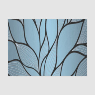 Sky Blue Hues Creative Verlass Pattern Seidenpapier