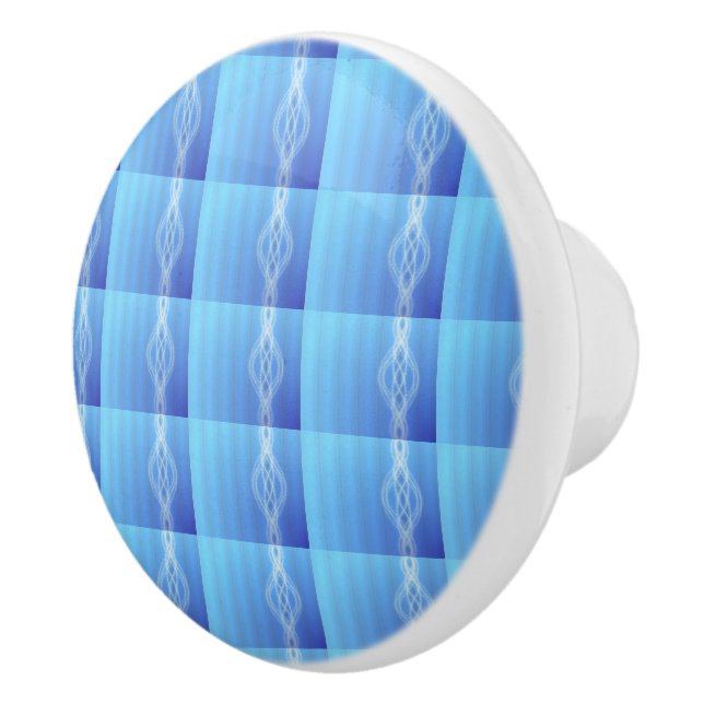 Sky Blue Keramikknauf (Rechts)