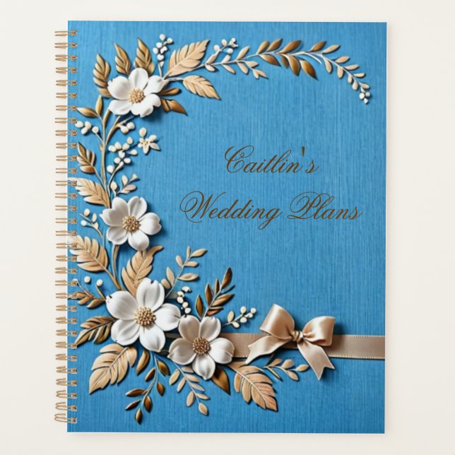 Sky Blue & Linen Planer (Vorderseite)