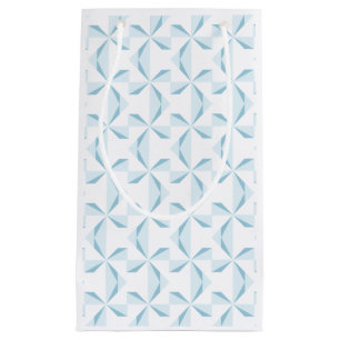 Sky Blue Pinwheels Kleine Geschenktüte