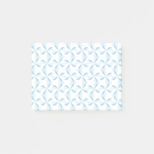 Sky Blue Pinwheels Post-it Klebezettel