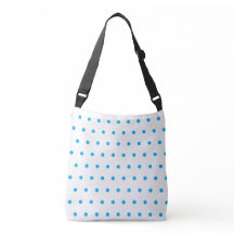 Sky Blue Polka Dots