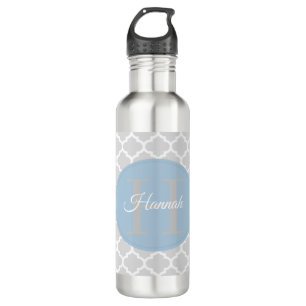 Sky Blue Quatrepot Personalisiert Water Flasche Edelstahlflasche