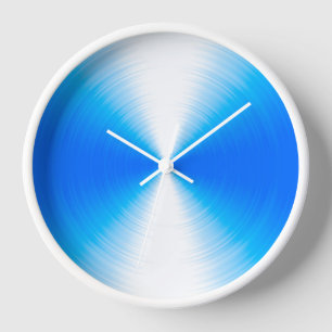 Sky Blue Radiant Contemporary Uhr