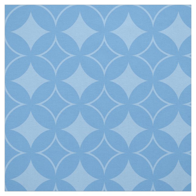 Sky Blue Shippo Muster Stoff (Muster)