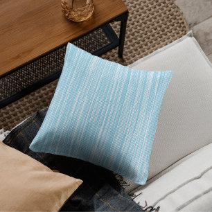 Sky Blue textured Ocean Inspiriert Kissen