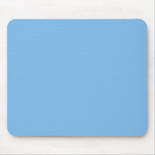 Sky Blue (Vollfarbe) Aero Mousepad