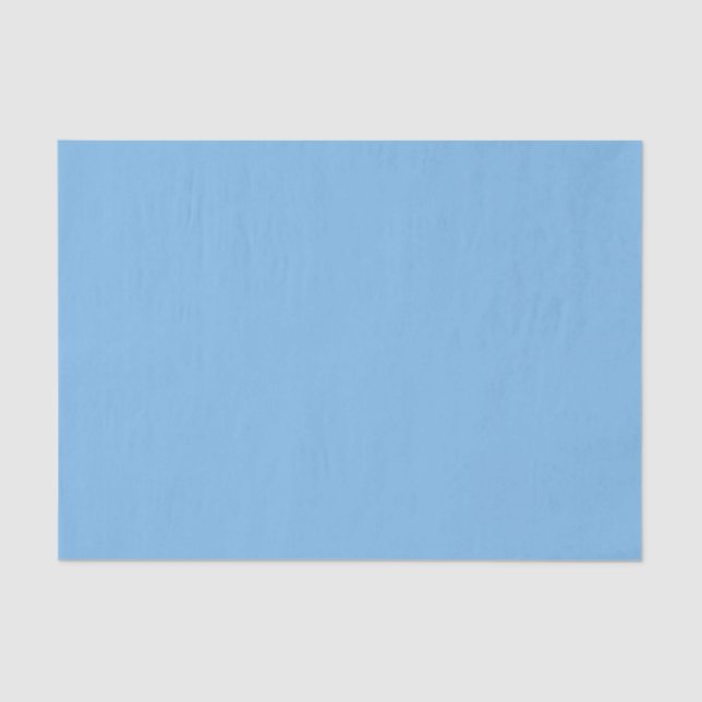 Sky Blue (Vollfarbe) Aero Seidenpapier (Vorderseite)