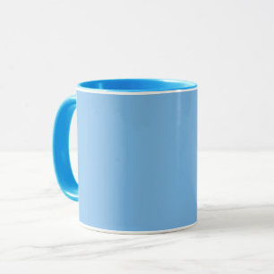 Sky Blue (Vollfarbe) Aero  Tasse