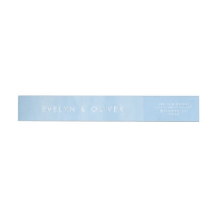 Sky Blue Watercolor Wash