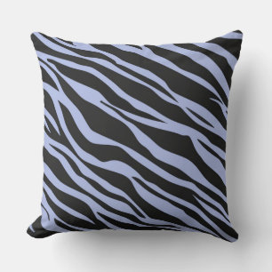 Sky Blue Zebra Striping Kissen