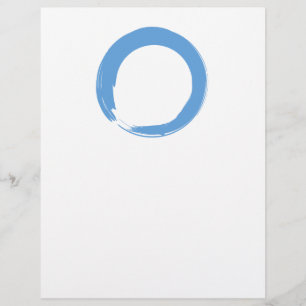 Sky Blue Zen Symbol Flyer