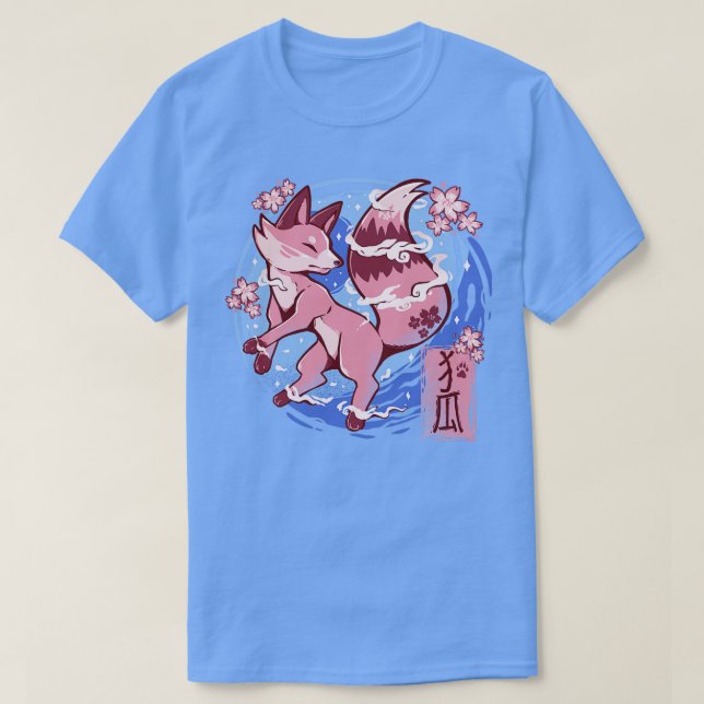 Sky Blume Fox T-Shirt (Design vorne)