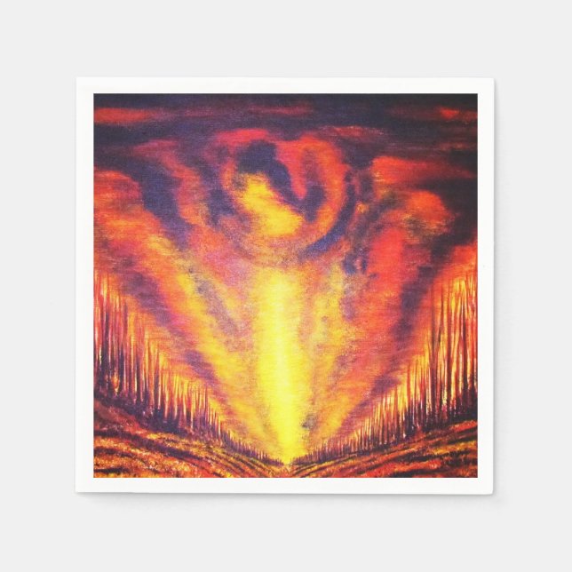 Sky brennen serviette (Vorderseite)