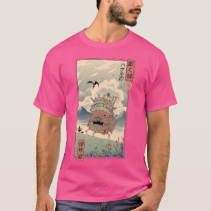 Sky Castle Ukiyo e T-Shirt