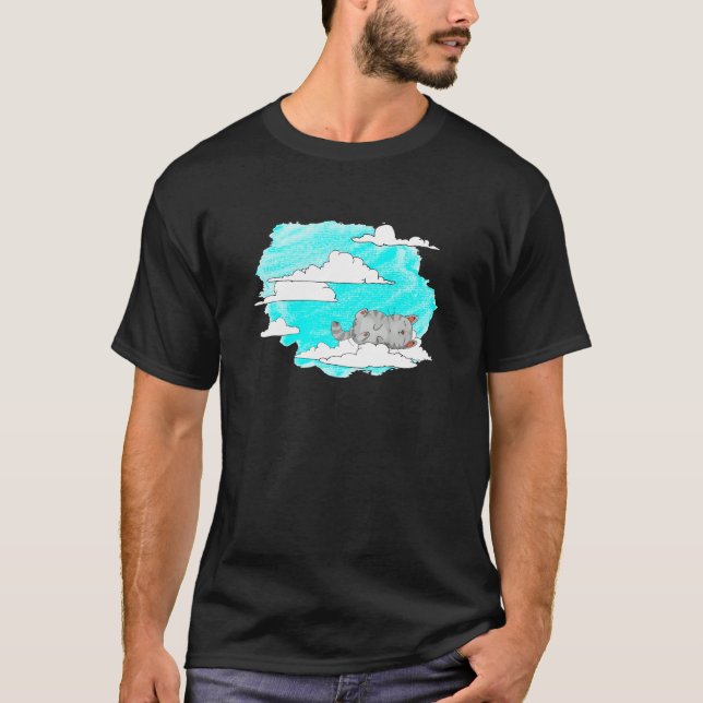 Sky Cat T-Shirt (Vorderseite)