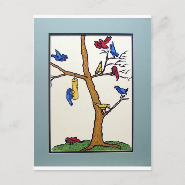 Sky Children von Piliero Postkarte (Vorderseite)