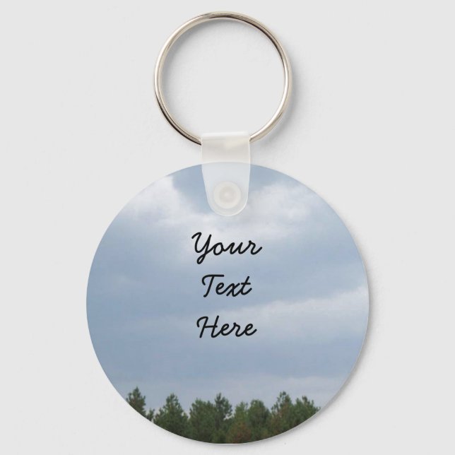 Sky & Clouds Schlüsselanhänger (Vorderseite)