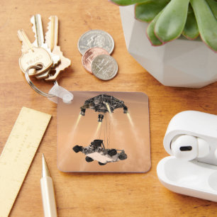 Sky Crane-Manöver während des Abstiegs der Mars Schlüsselanhänger