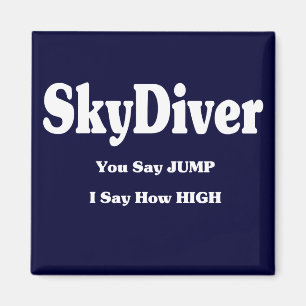 Sky Diver Magnet