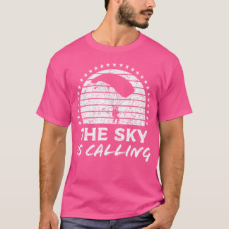 Sky Diver Retro Skydiving Fallschirm Jumper T-Shirt