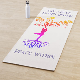 Sky, Earth, Peace Yoga Mat Yogamatte