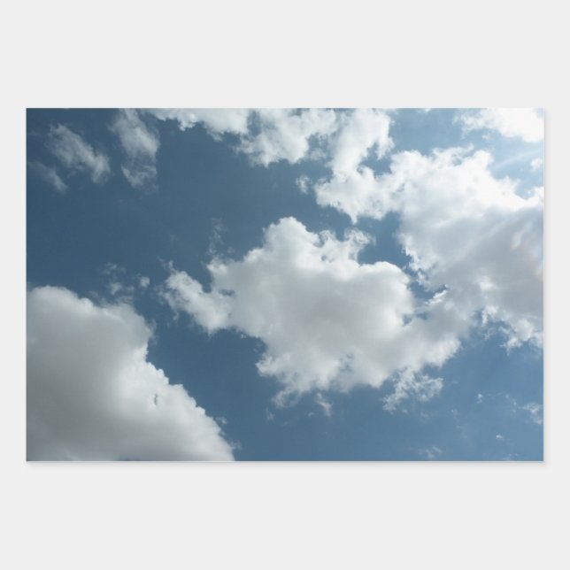 Sky Geschenkpapier Set (Vorderseite)