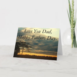 Sky happy Vathers Day Karte