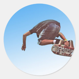 Sky High Runder Aufkleber
