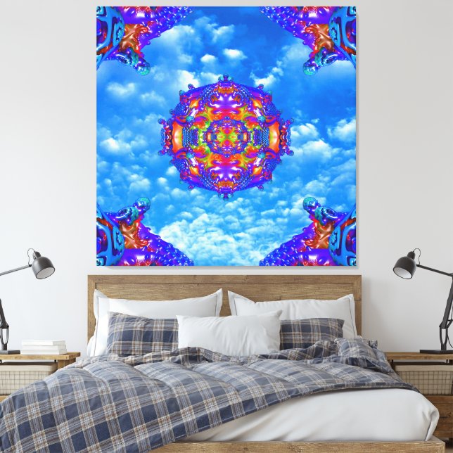 Sky Horizon Leinwanddruck (Insitu (Schlafzimmer))