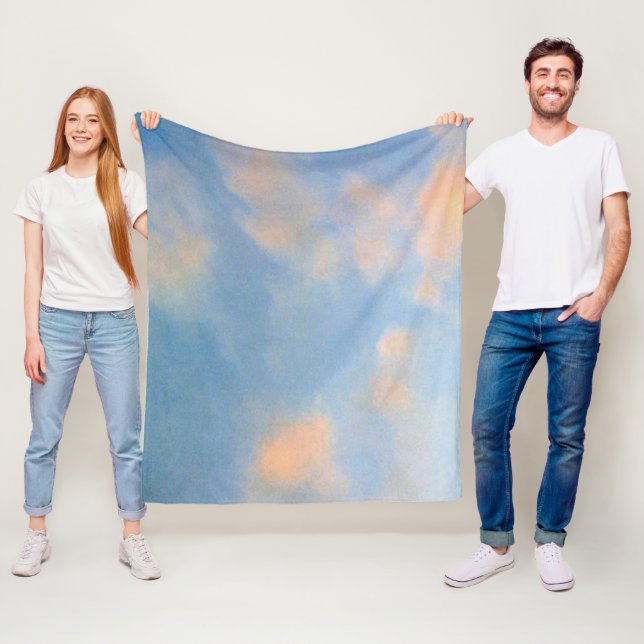 Sky Hue Sky, Fleece Blanket, Mittel 50" x 60" (Beispiel)
