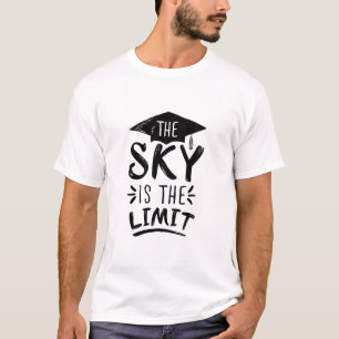 Sky ist das Limit Clever Abschluss Captions Niedli T-Shirt