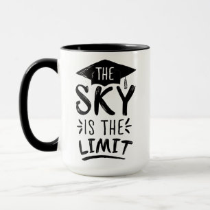 Sky ist das Limit Clever Abschluss Captions Niedli Tasse