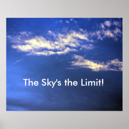 Sky ist das Limit Poster