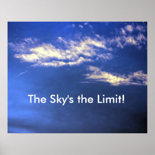 Sky ist das Limit Poster