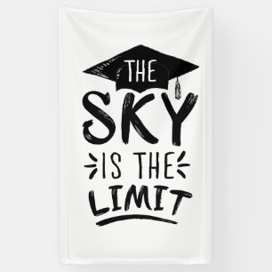 Sky ist die Limit Clever Abschluss Captions Niedli Banner