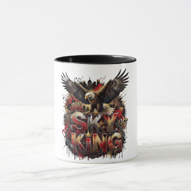 Sky King Eagle Kaffeetasse | Wilde Kunst Mu (Zentrum)