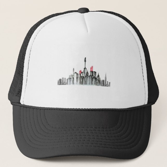Sky Line Truckerkappe (Vorderseite)