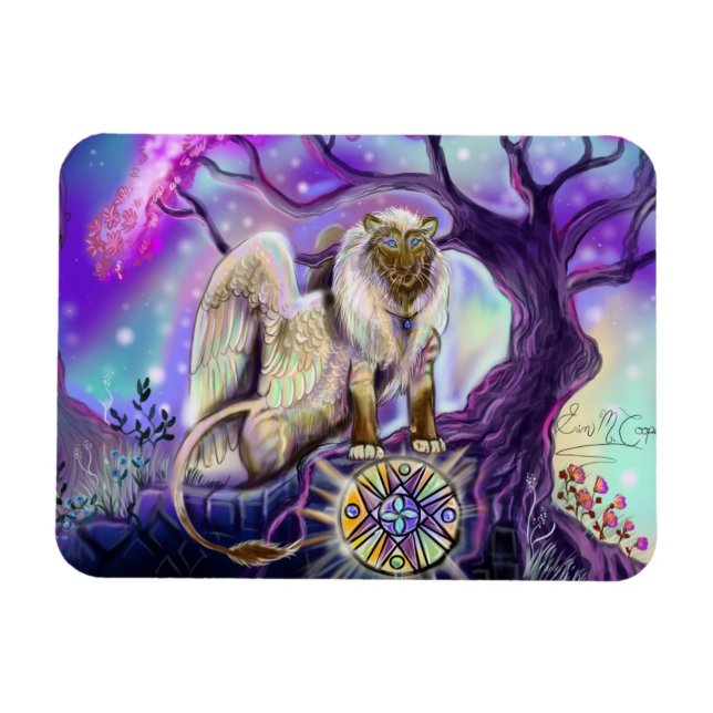 Sky Lion~magnete Magnet (Horizontal)