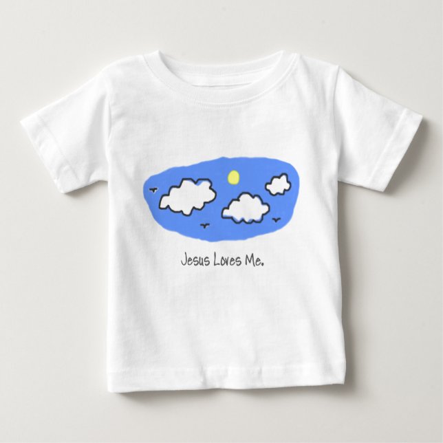 Sky Long Sleeve Onsie Baby T-shirt (Vorderseite)