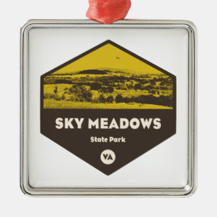 Sky Meadows Staat Park, Virginia Ornament Aus Metall