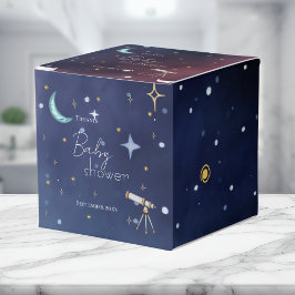 Sky Moon & Stars Celestial Baby Shower  Geschenkschachtel