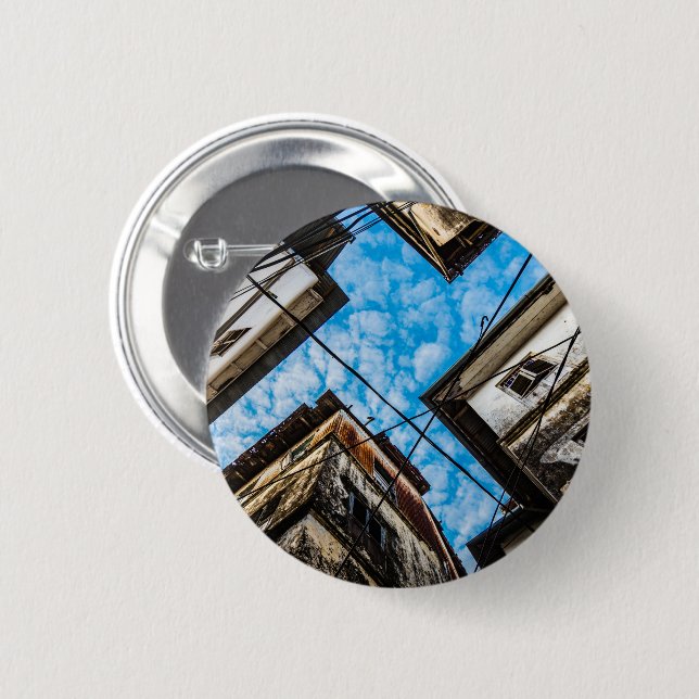 Sky Over Stonetown, Sansibar Button (Vorne & Hinten)