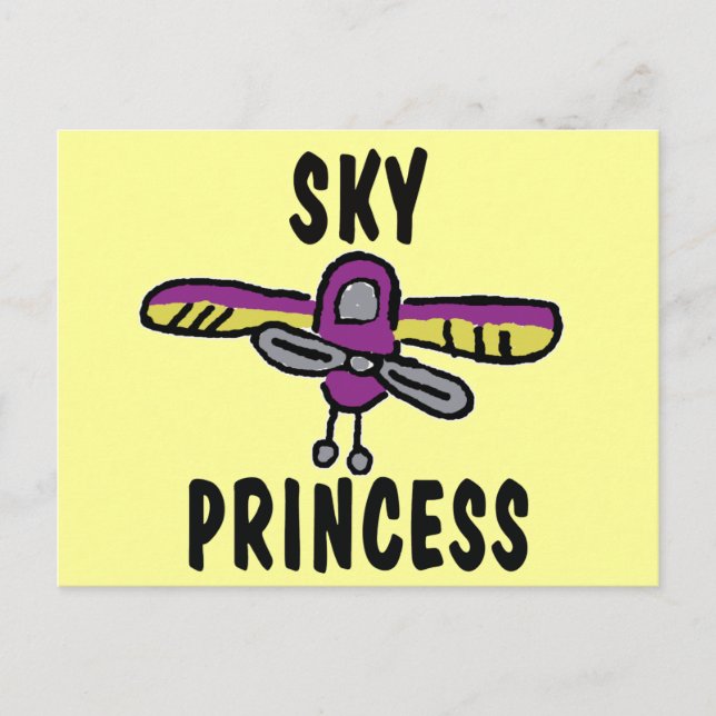 Sky Princess Postkarte (Vorderseite)