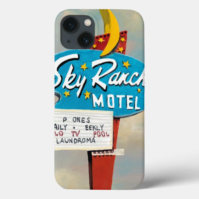 Sky Ranch Motel Sign Case-Mate iPhone Hülle (Rückseite)