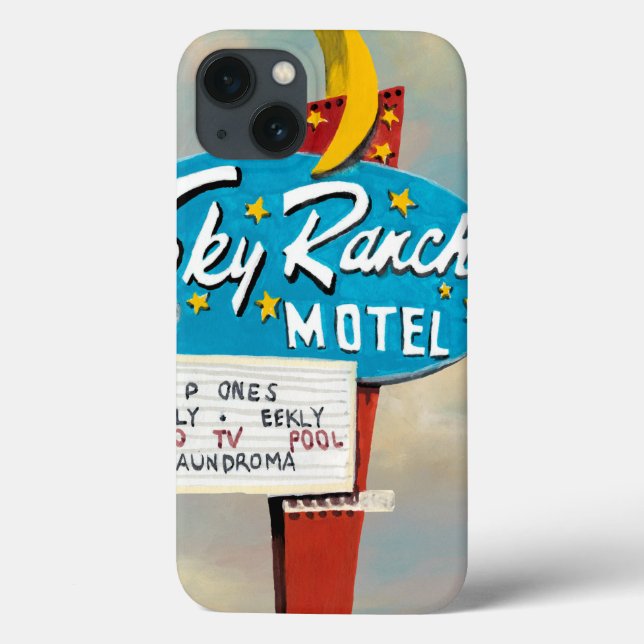 Sky Ranch Motel Sign Case-Mate iPhone Hülle (Rückseite)