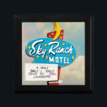 Sky Ranch Motel Sign Erinnerungskiste<br><div class="desc">Sky Ranch Motel Sign Artist: Naomi McCavitt</div>