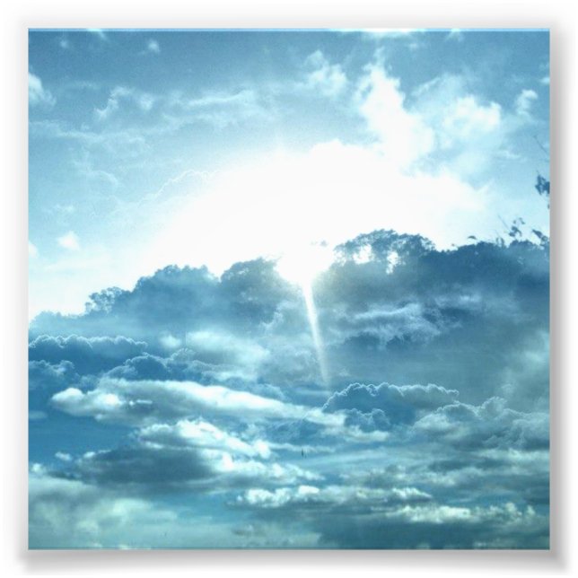 Sky-Sicht Fotodruck (Vorne)