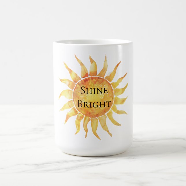 Sky Sun Shine Bright Kaffeetasse (Mittel)
