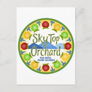 Sky Top Orchard Postkarte